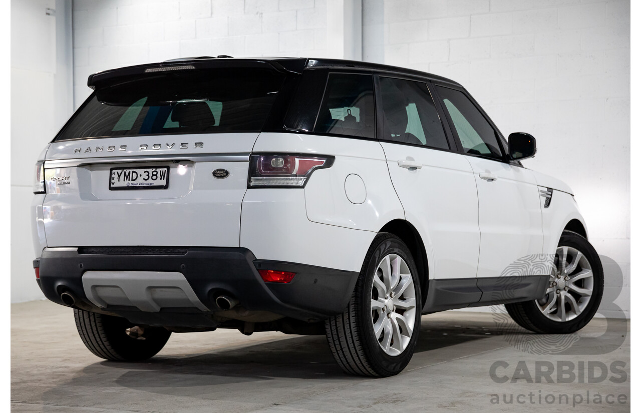 8/2014 Range Rover Range Rover Sport 3.0 SDV6 HSE LW 4d Wagon Fuji White Turbo Diesel V6 3.0L