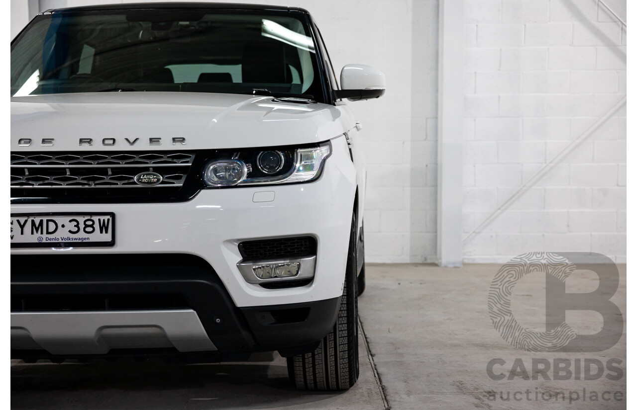 8/2014 Range Rover Range Rover Sport 3.0 SDV6 HSE LW 4d Wagon Fuji White Turbo Diesel V6 3.0L