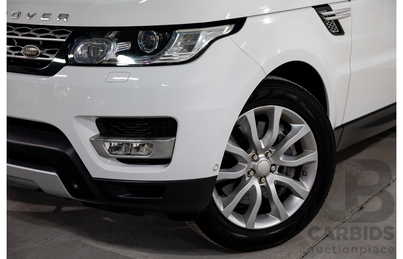 8/2014 Range Rover Range Rover Sport 3.0 SDV6 HSE LW 4d Wagon Fuji White Turbo Diesel V6 3.0L