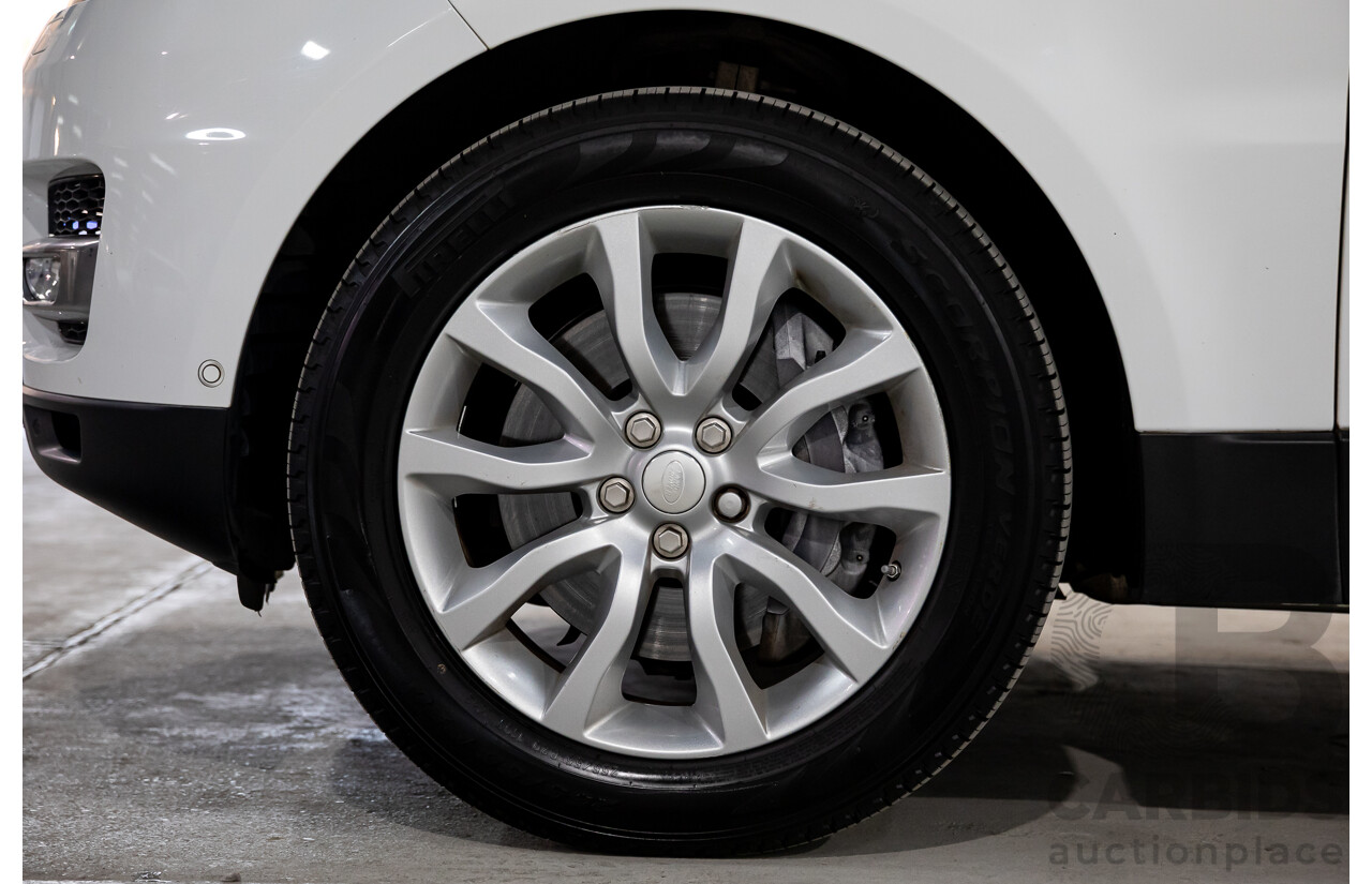 8/2014 Range Rover Range Rover Sport 3.0 SDV6 HSE LW 4d Wagon Fuji White Turbo Diesel V6 3.0L