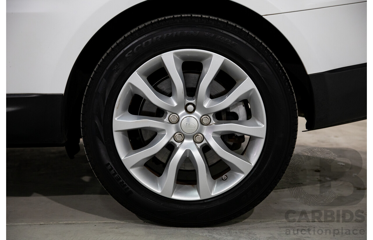 8/2014 Range Rover Range Rover Sport 3.0 SDV6 HSE LW 4d Wagon Fuji White Turbo Diesel V6 3.0L