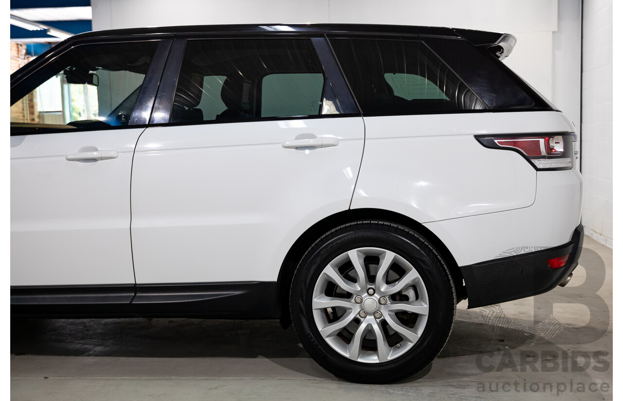 8/2014 Range Rover Range Rover Sport 3.0 SDV6 HSE LW 4d Wagon Fuji White Turbo Diesel V6 3.0L