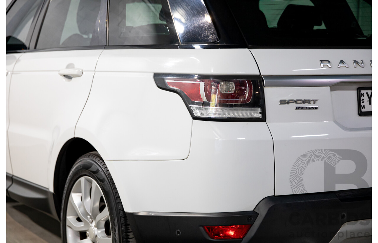8/2014 Range Rover Range Rover Sport 3.0 SDV6 HSE LW 4d Wagon Fuji White Turbo Diesel V6 3.0L