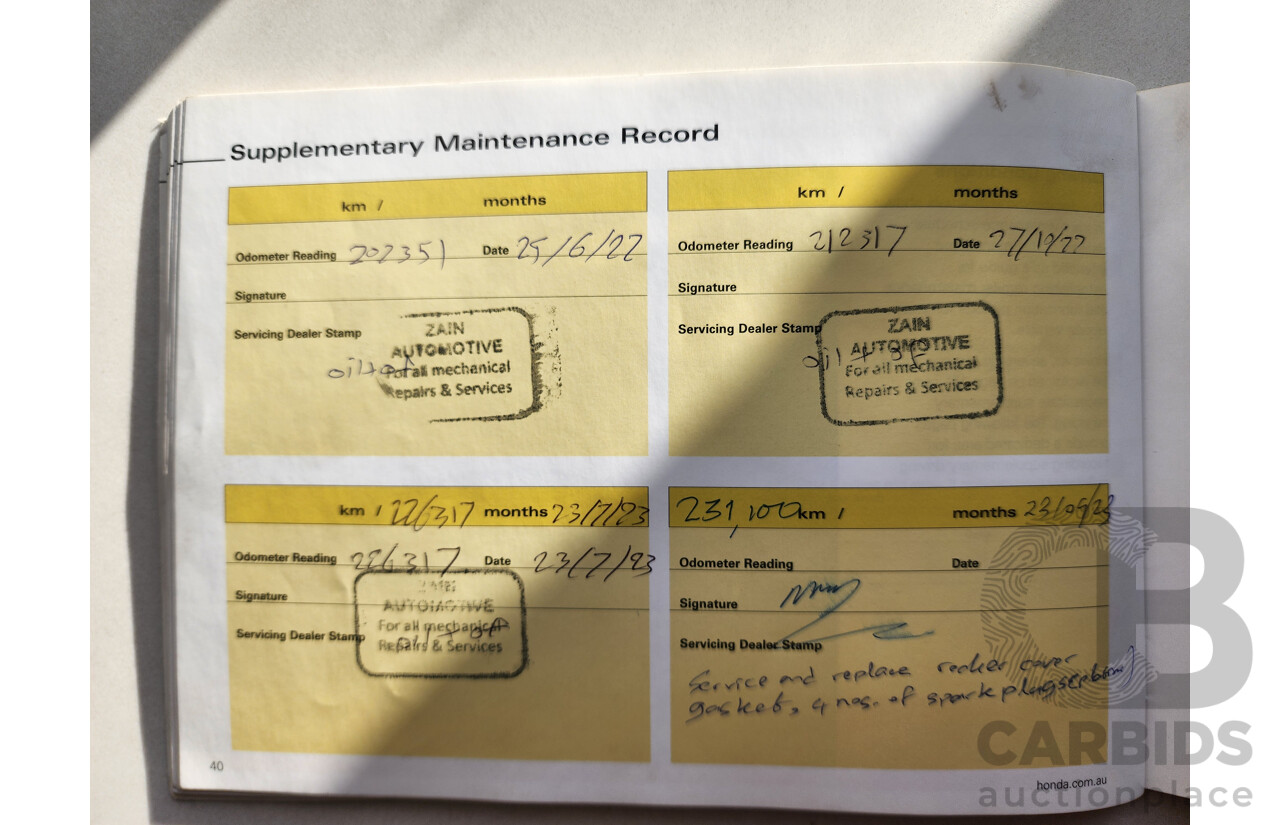 12/2007 Honda Civic Vti-L MY07 4d Sedan Blue 1.8L