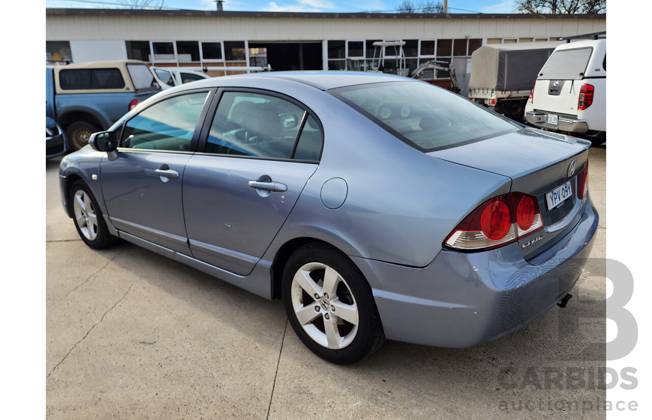 12/2007 Honda Civic Vti-L MY07 4d Sedan Blue 1.8L