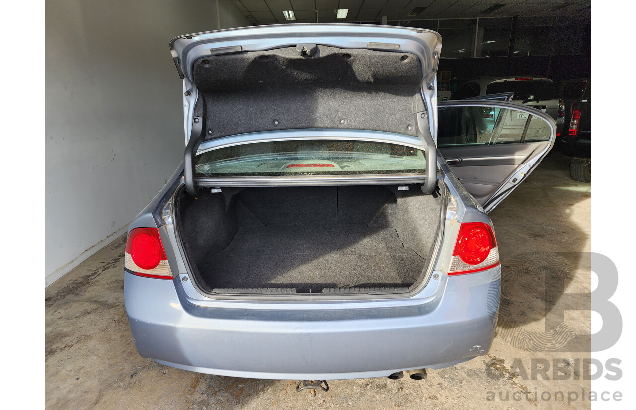 12/2007 Honda Civic Vti-L MY07 4d Sedan Blue 1.8L