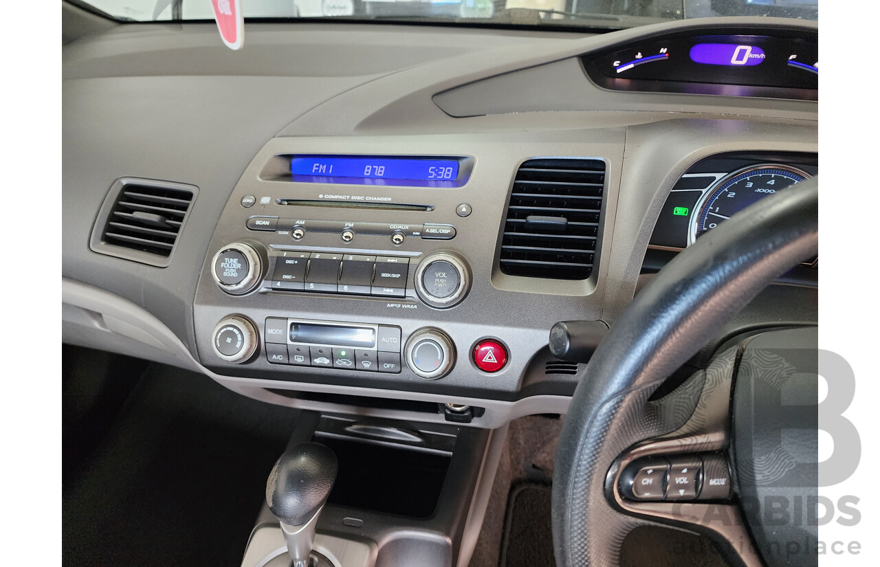 12/2007 Honda Civic Vti-L MY07 4d Sedan Blue 1.8L