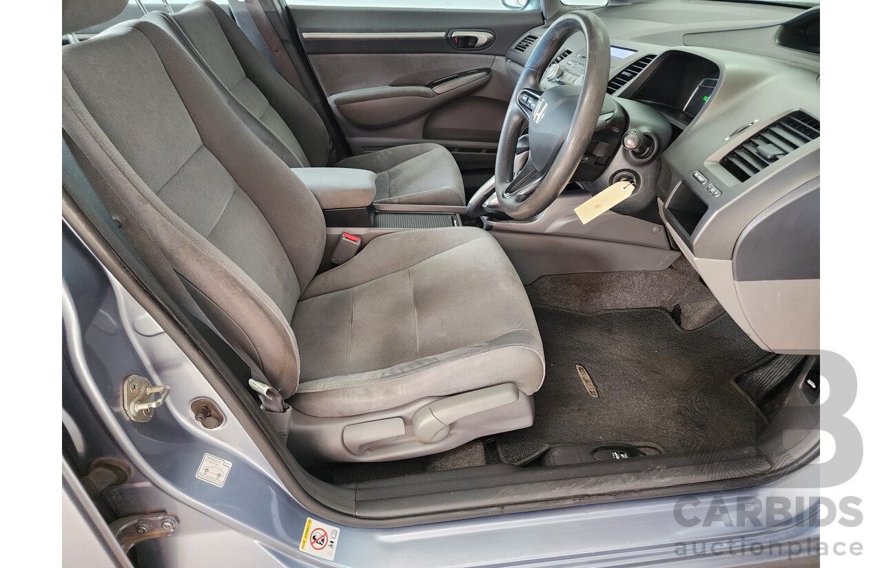 12/2007 Honda Civic Vti-L MY07 4d Sedan Blue 1.8L