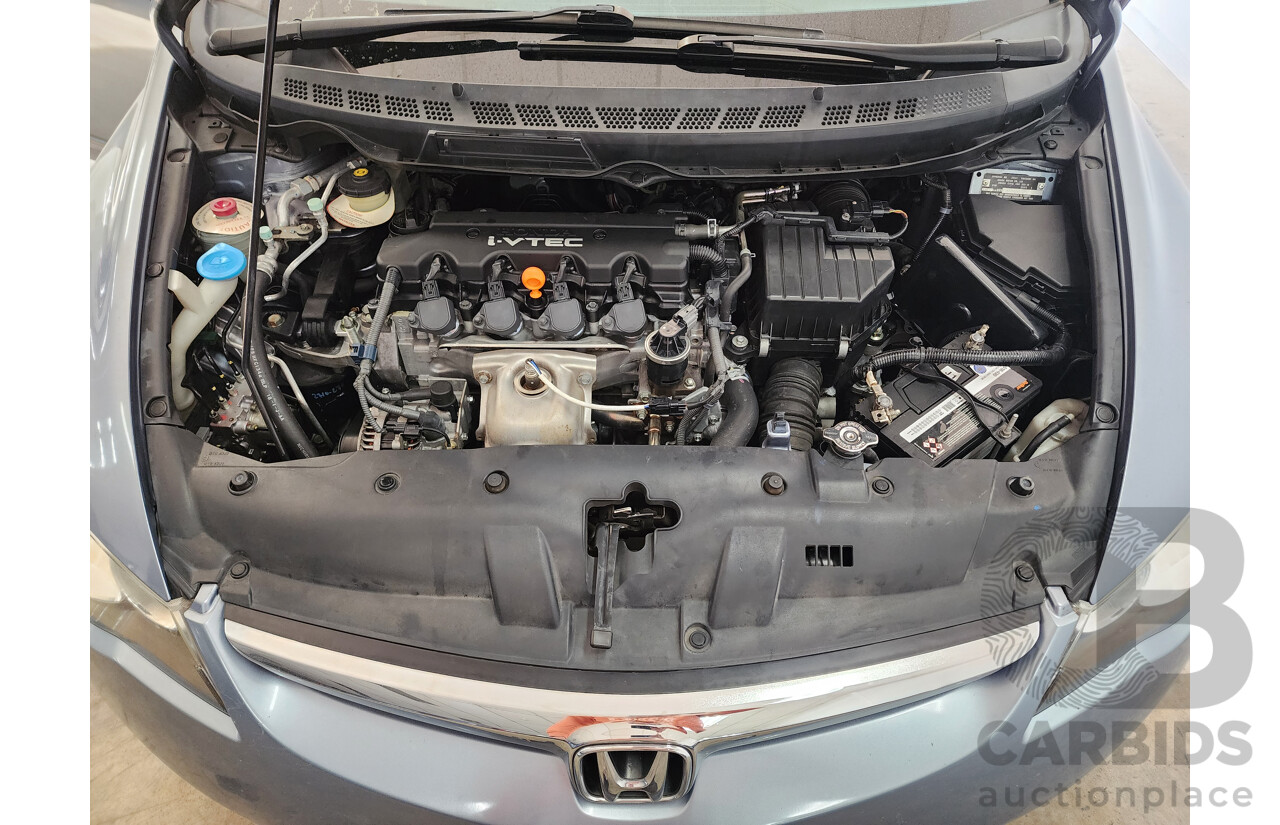 12/2007 Honda Civic Vti-L MY07 4d Sedan Blue 1.8L