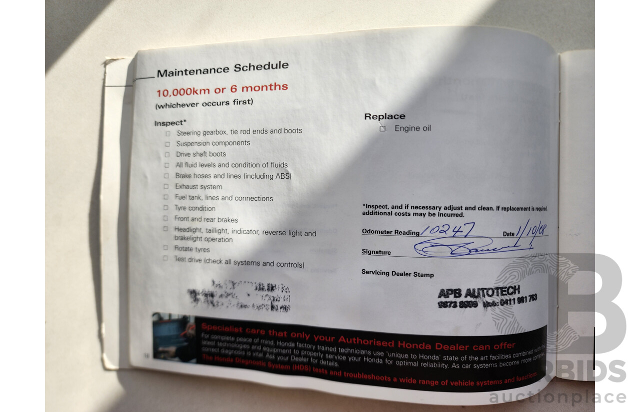 12/2007 Honda Civic Vti-L MY07 4d Sedan Blue 1.8L