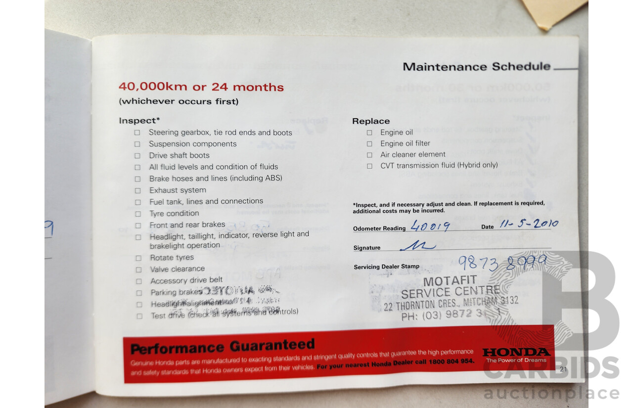 12/2007 Honda Civic Vti-L MY07 4d Sedan Blue 1.8L