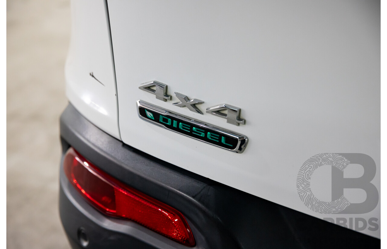 11/2014 Jeep Cherokee Limited (4x4) KL 4d Wagon Bright White Turbo Diesel 2.0L
