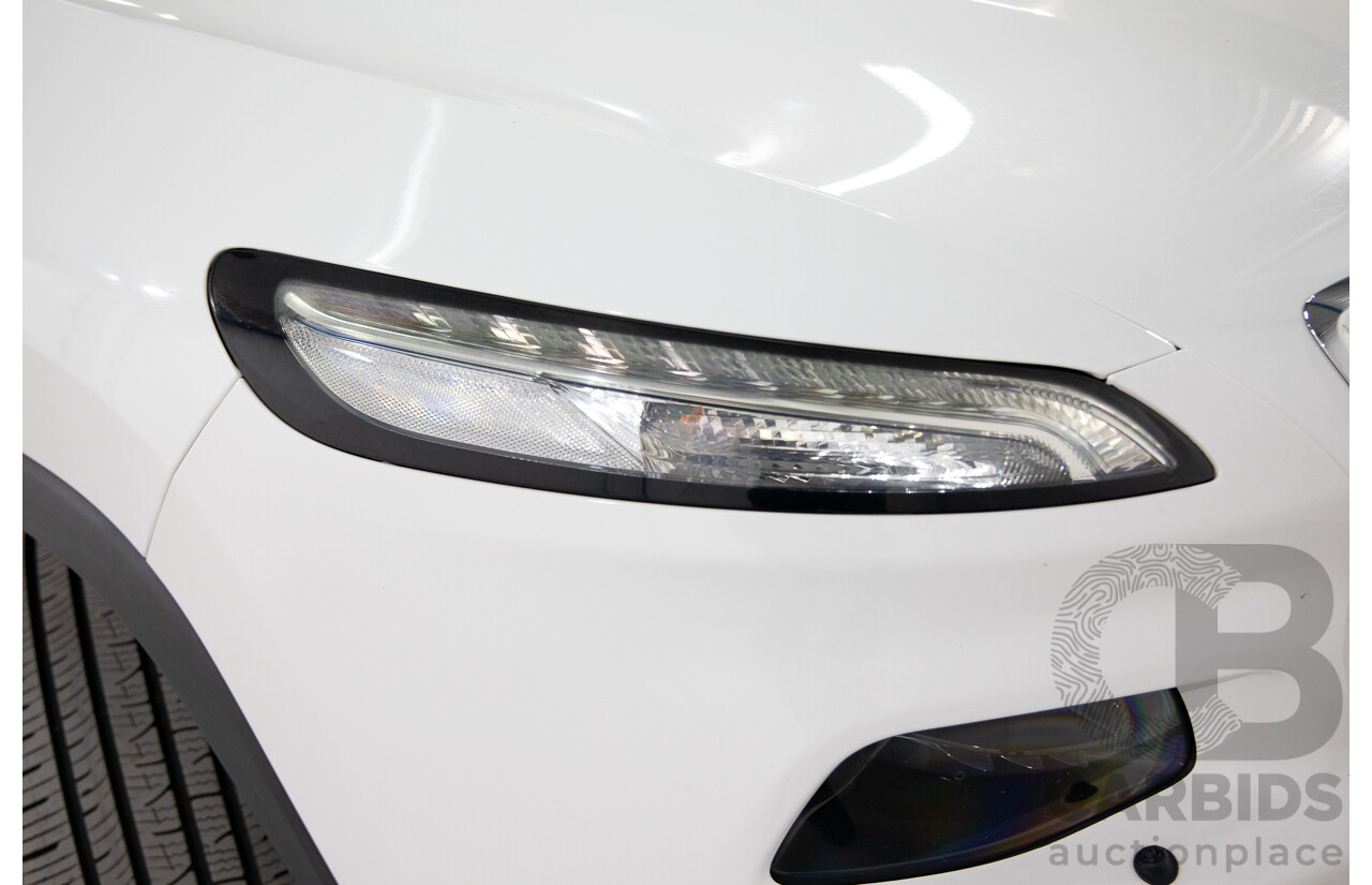 11/2014 Jeep Cherokee Limited (4x4) KL 4d Wagon Bright White Turbo Diesel 2.0L