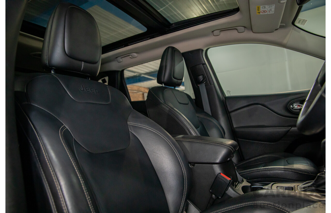 11/2014 Jeep Cherokee Limited (4x4) KL 4d Wagon Bright White Turbo Diesel 2.0L