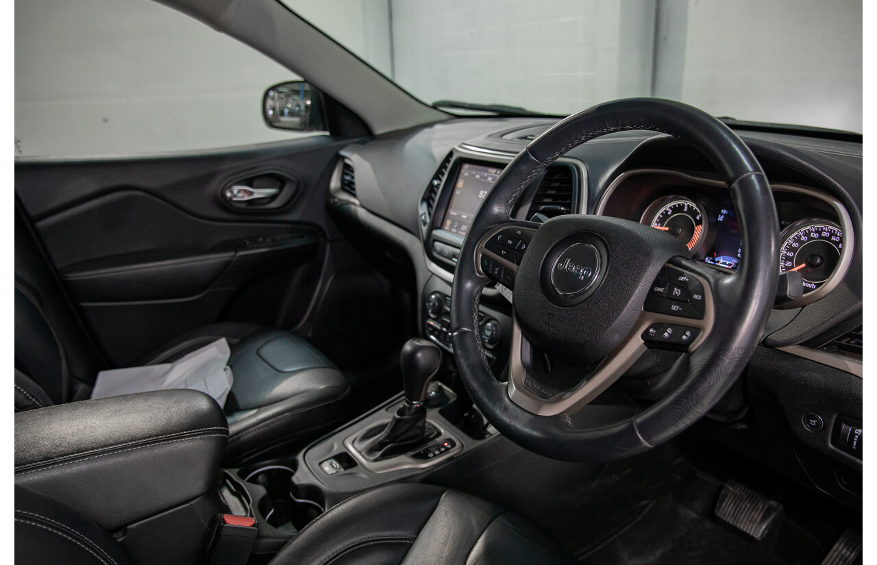 11/2014 Jeep Cherokee Limited (4x4) KL 4d Wagon Bright White Turbo Diesel 2.0L