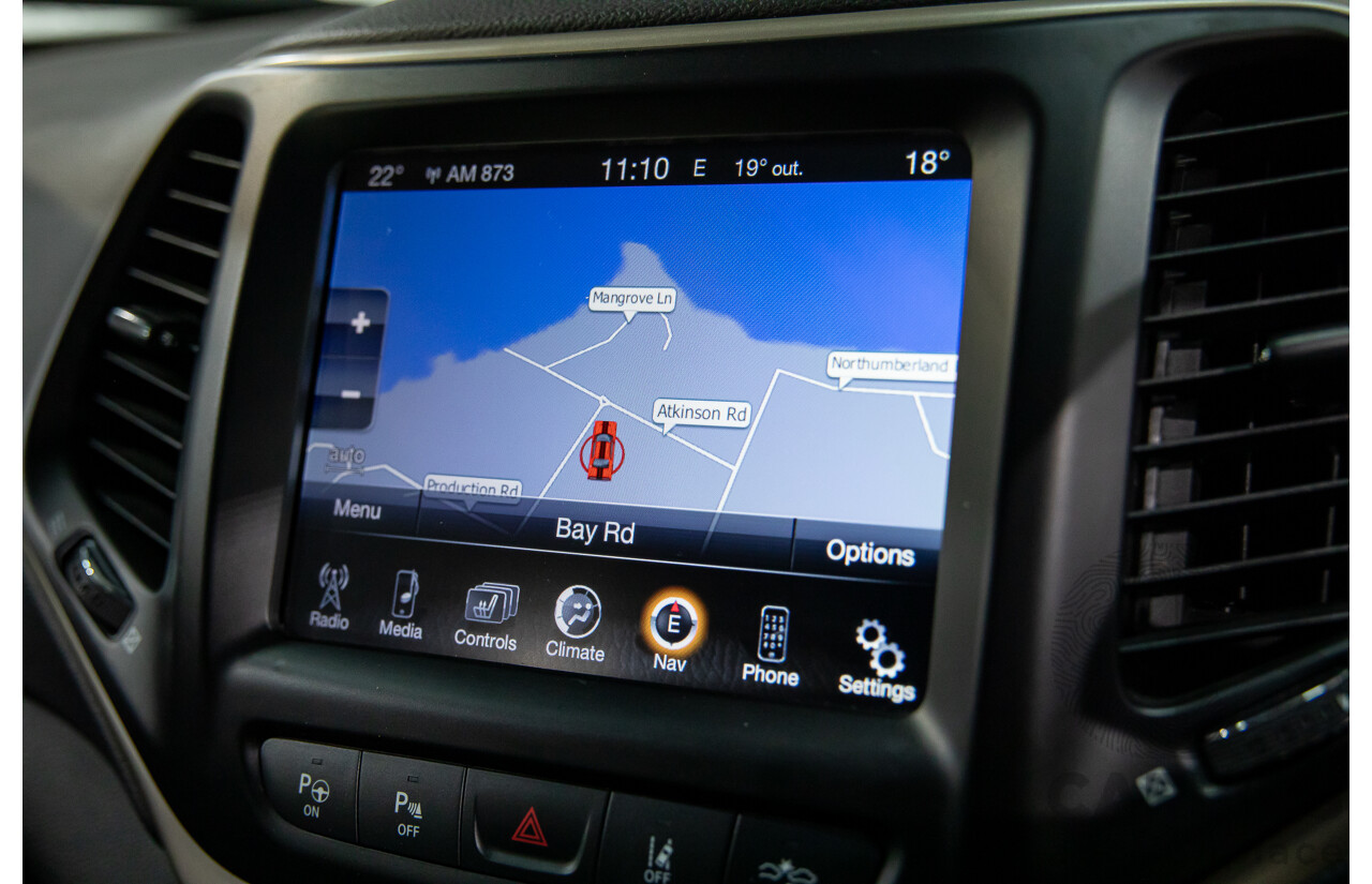 11/2014 Jeep Cherokee Limited (4x4) KL 4d Wagon Bright White Turbo Diesel 2.0L