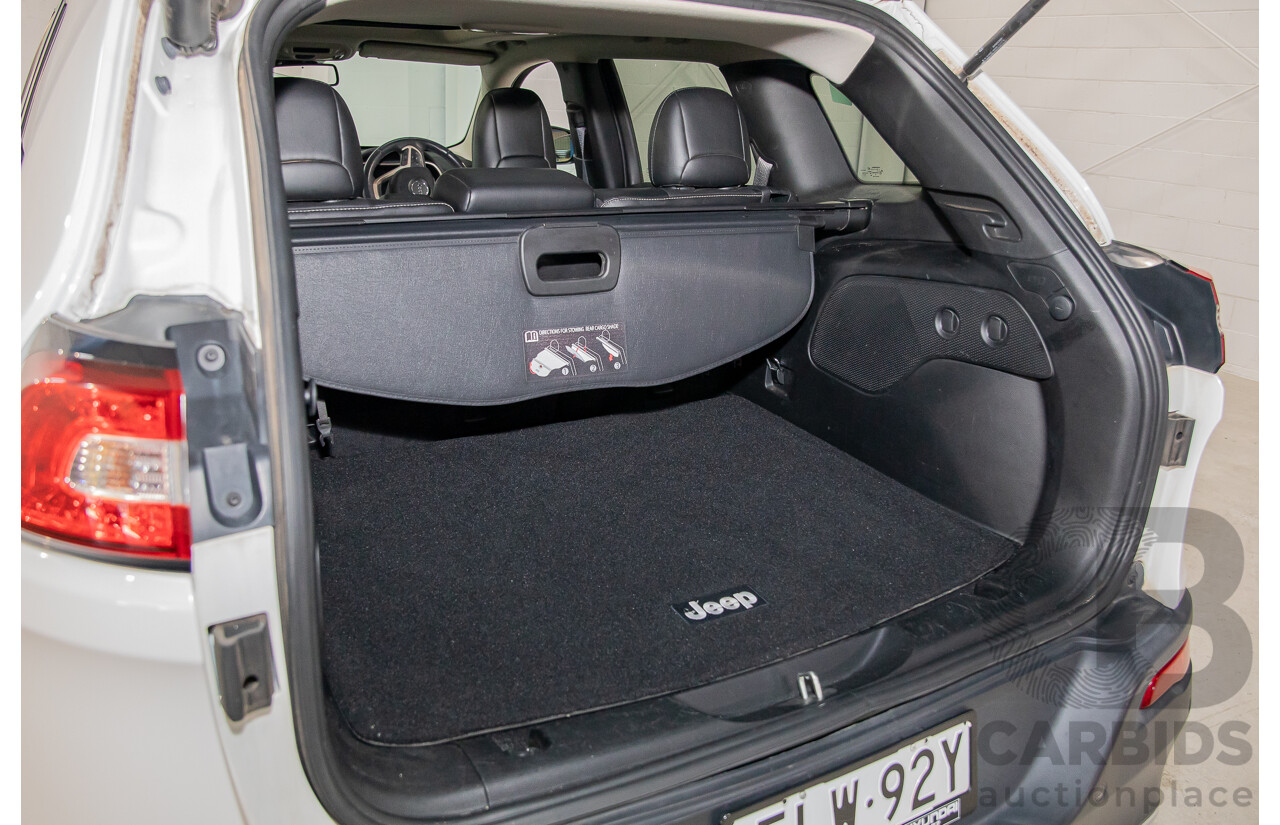 11/2014 Jeep Cherokee Limited (4x4) KL 4d Wagon Bright White Turbo Diesel 2.0L