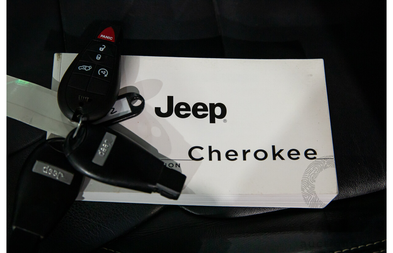 11/2014 Jeep Cherokee Limited (4x4) KL 4d Wagon Bright White Turbo Diesel 2.0L