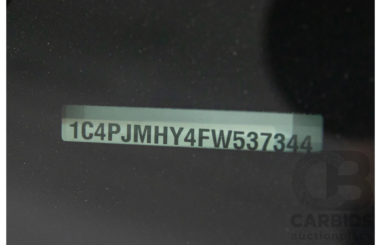 11/2014 Jeep Cherokee Limited (4x4) KL 4d Wagon Bright White Turbo Diesel 2.0L