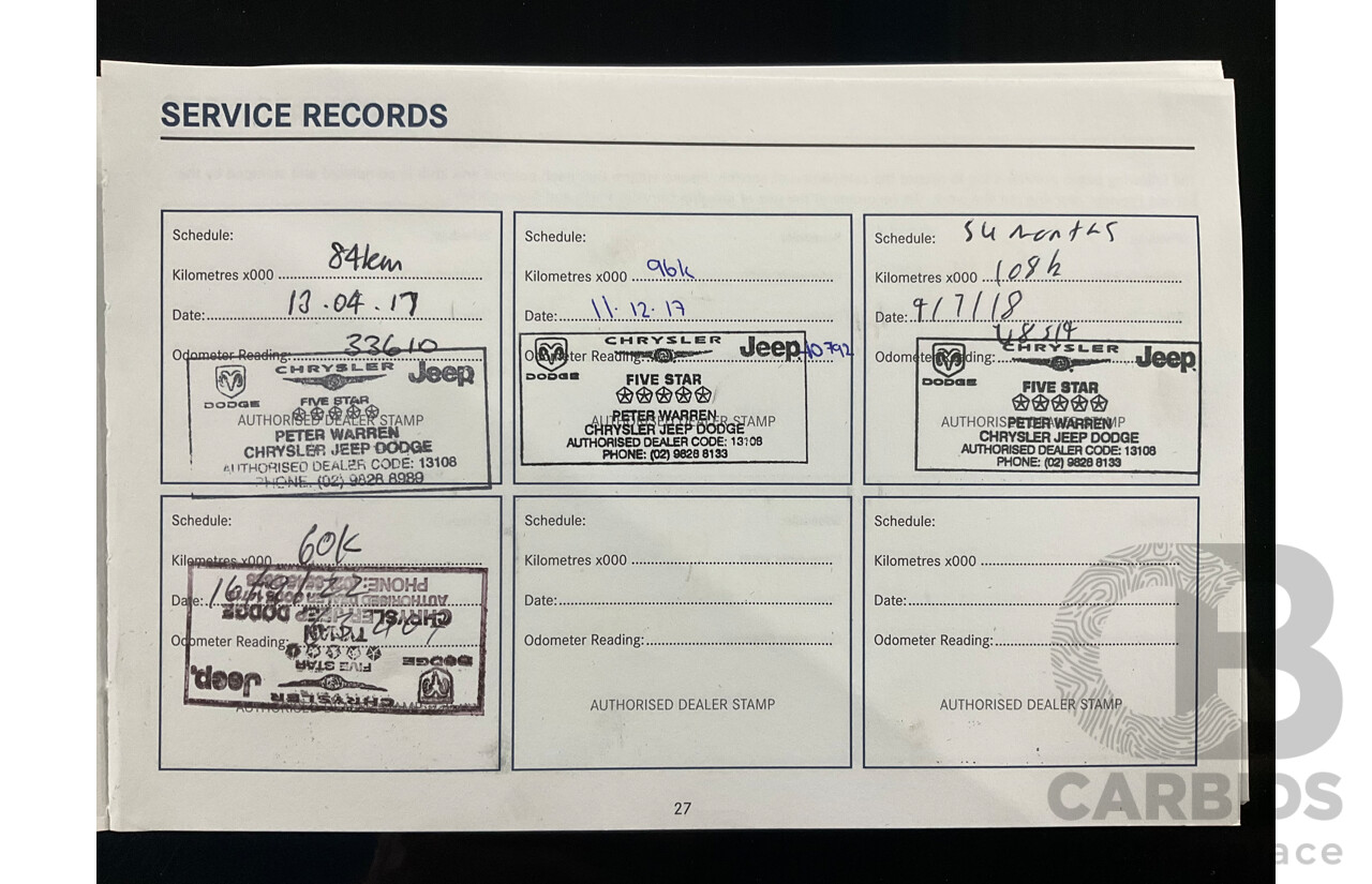 10/2013 Chrysler 300 C Luxury MY12 4d Sedan Blackberry Pearl V6 3.6L