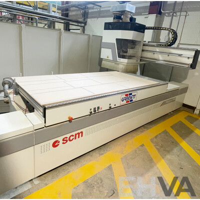 SCM Pratix 48 NST Nesting Computer Controlled CNC Routing System Table Router