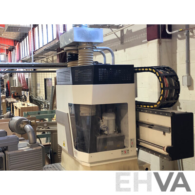 SCM Pratix 48 NST Nesting Computer Controlled CNC Routing System Table Router