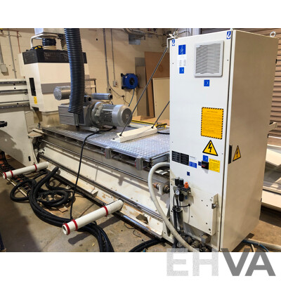 SCM Pratix 48 NST Nesting Computer Controlled CNC Routing System Table Router