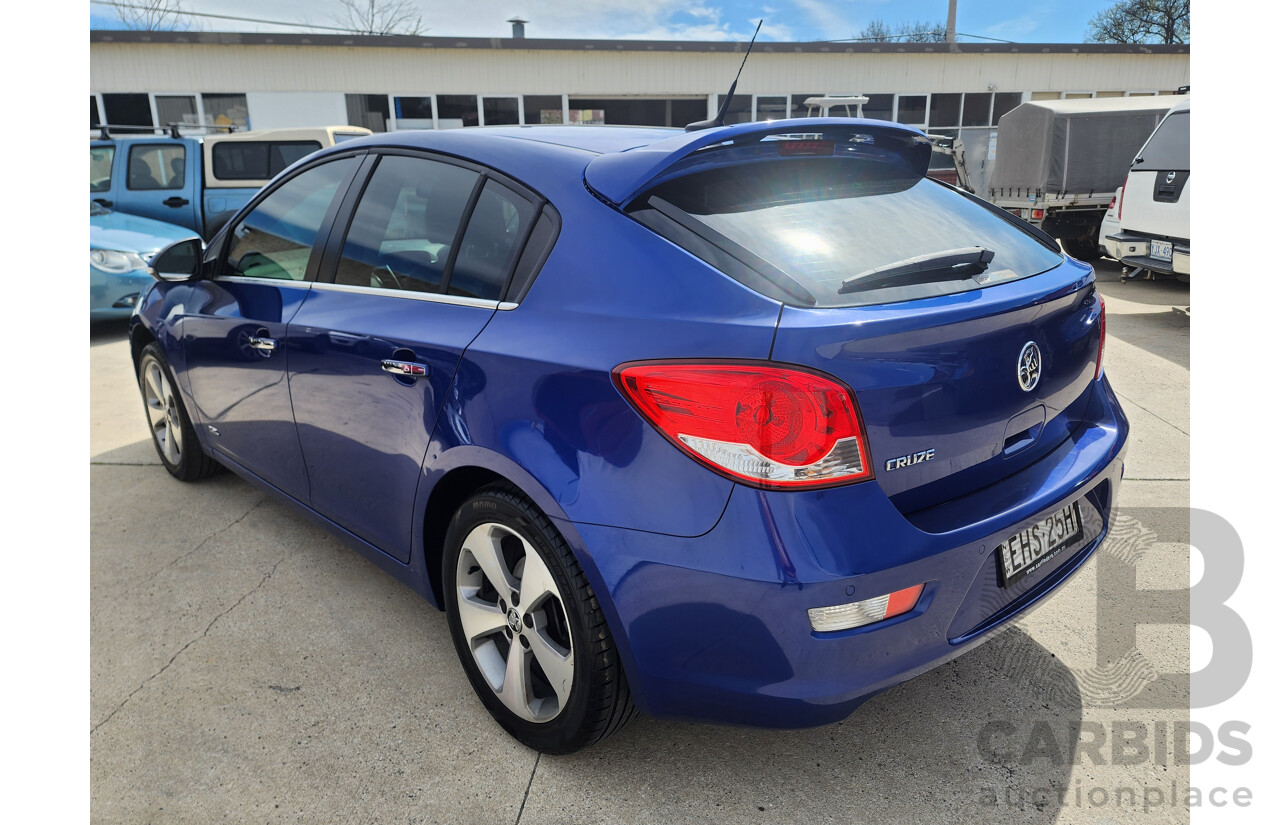 3/2016 Holden Cruze Z-Series JH MY14 5d Hatchback Blue 1.8L