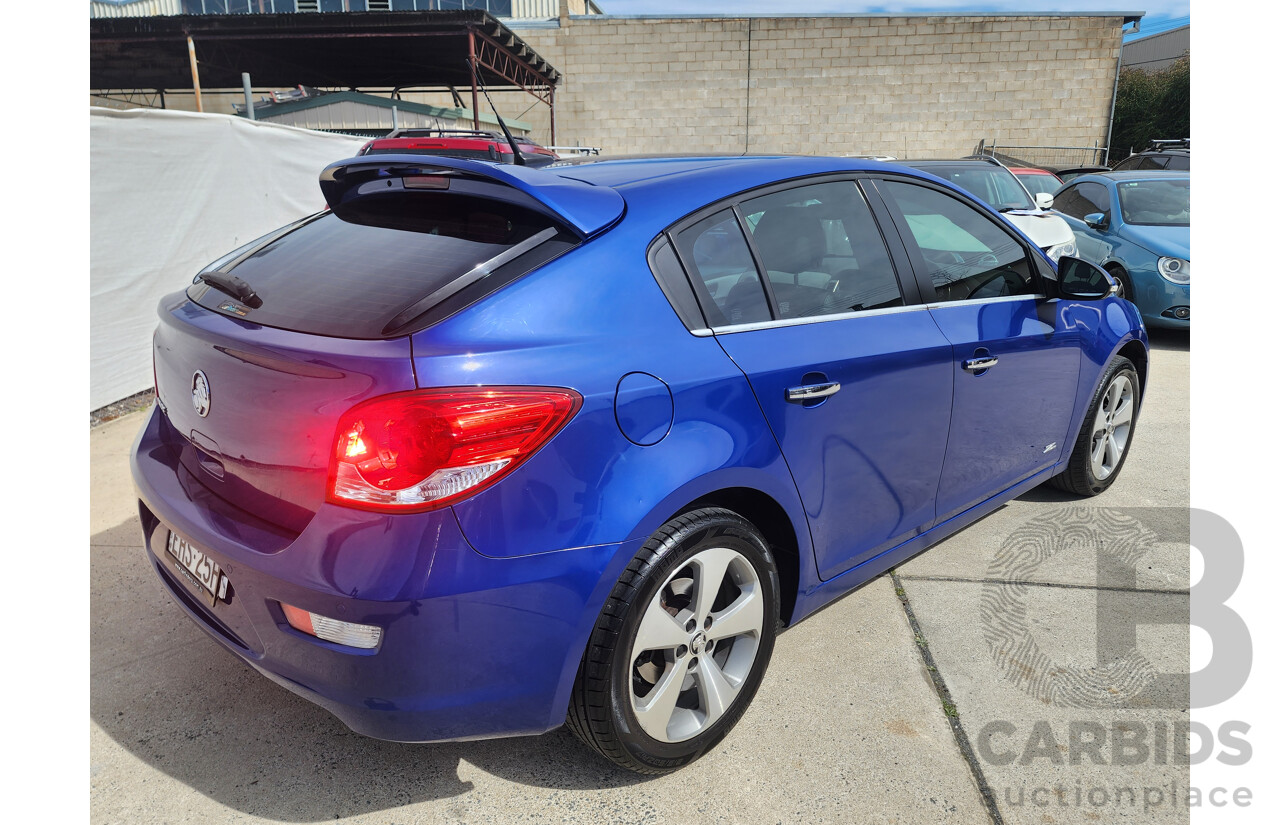 3/2016 Holden Cruze Z-Series JH MY14 5d Hatchback Blue 1.8L