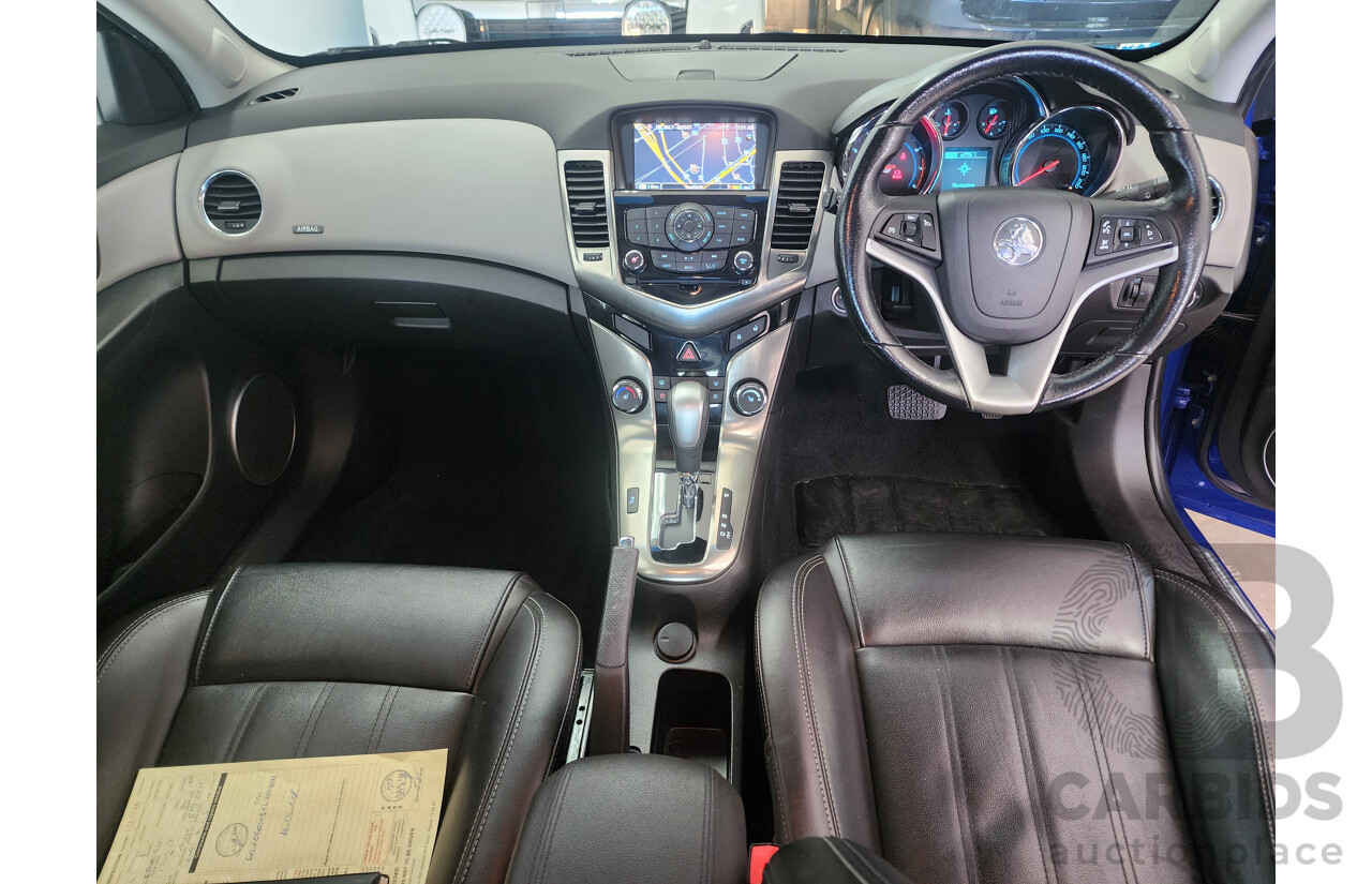3/2016 Holden Cruze Z-Series JH MY14 5d Hatchback Blue 1.8L