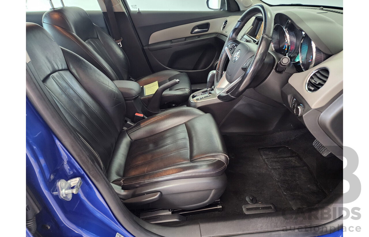 3/2016 Holden Cruze Z-Series JH MY14 5d Hatchback Blue 1.8L