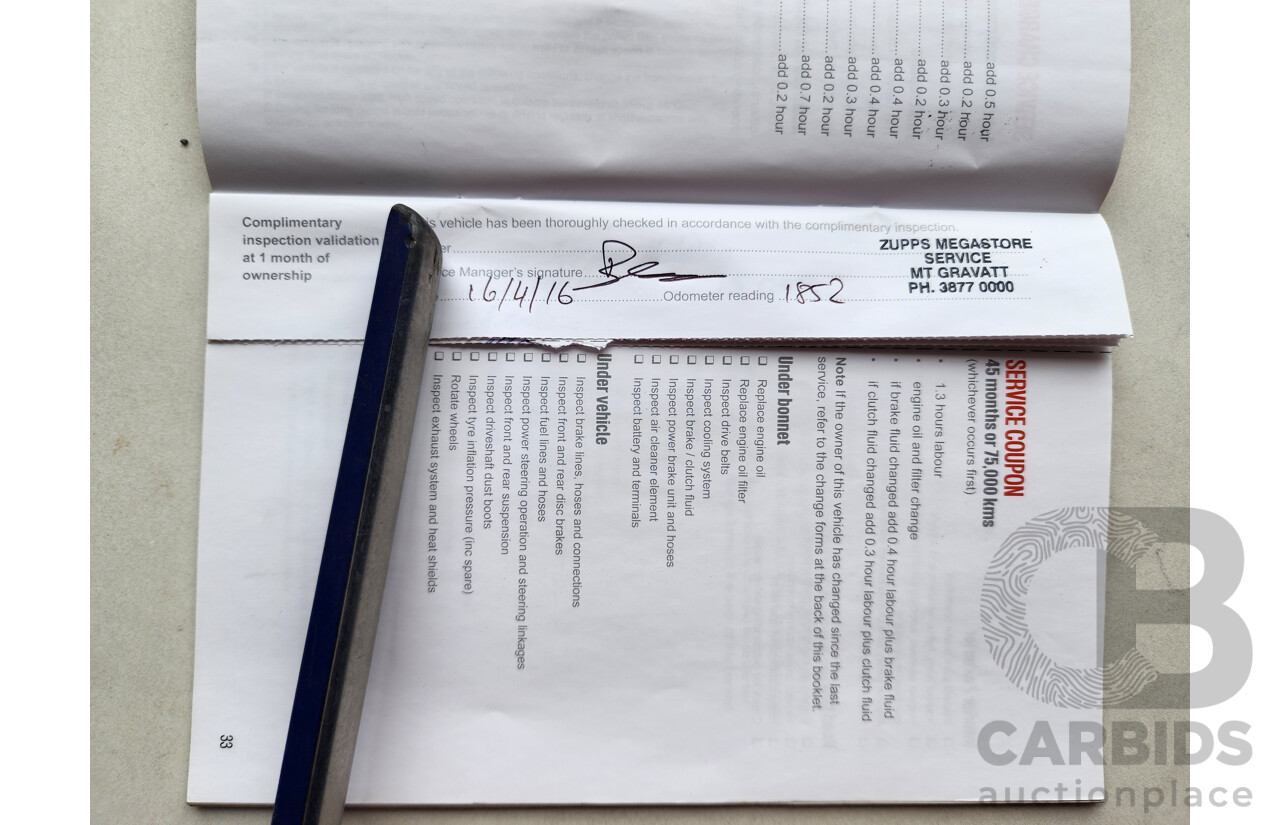 3/2016 Holden Cruze Z-Series JH MY14 5d Hatchback Blue 1.8L