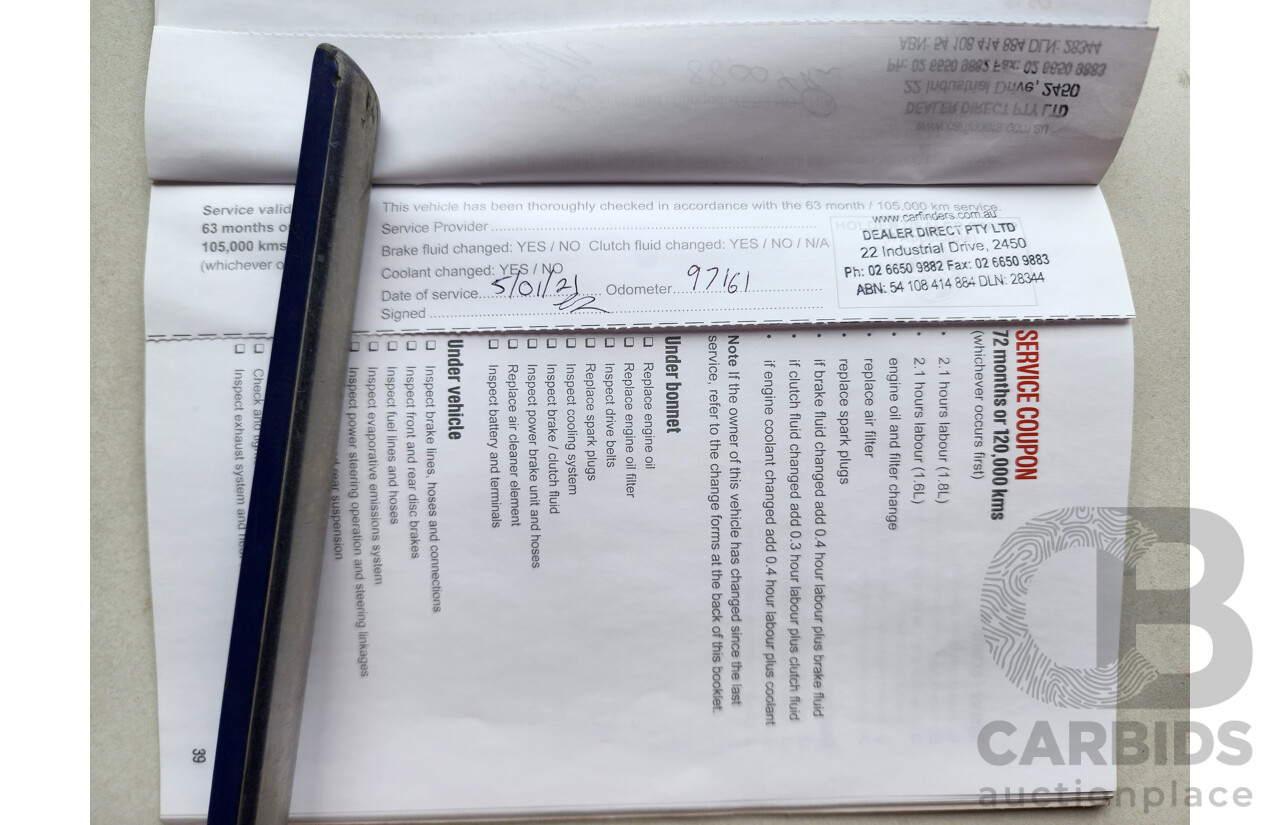 3/2016 Holden Cruze Z-Series JH MY14 5d Hatchback Blue 1.8L