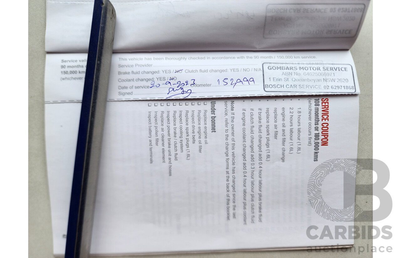 3/2016 Holden Cruze Z-Series JH MY14 5d Hatchback Blue 1.8L