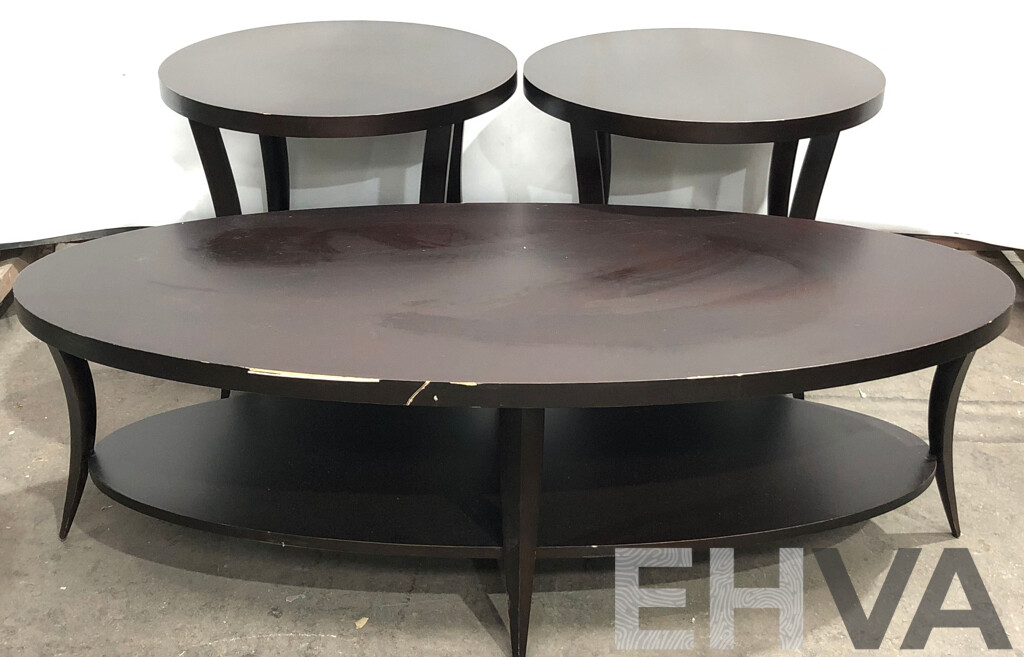 HBF Furniture Coffee Table and Two Occasional Tables