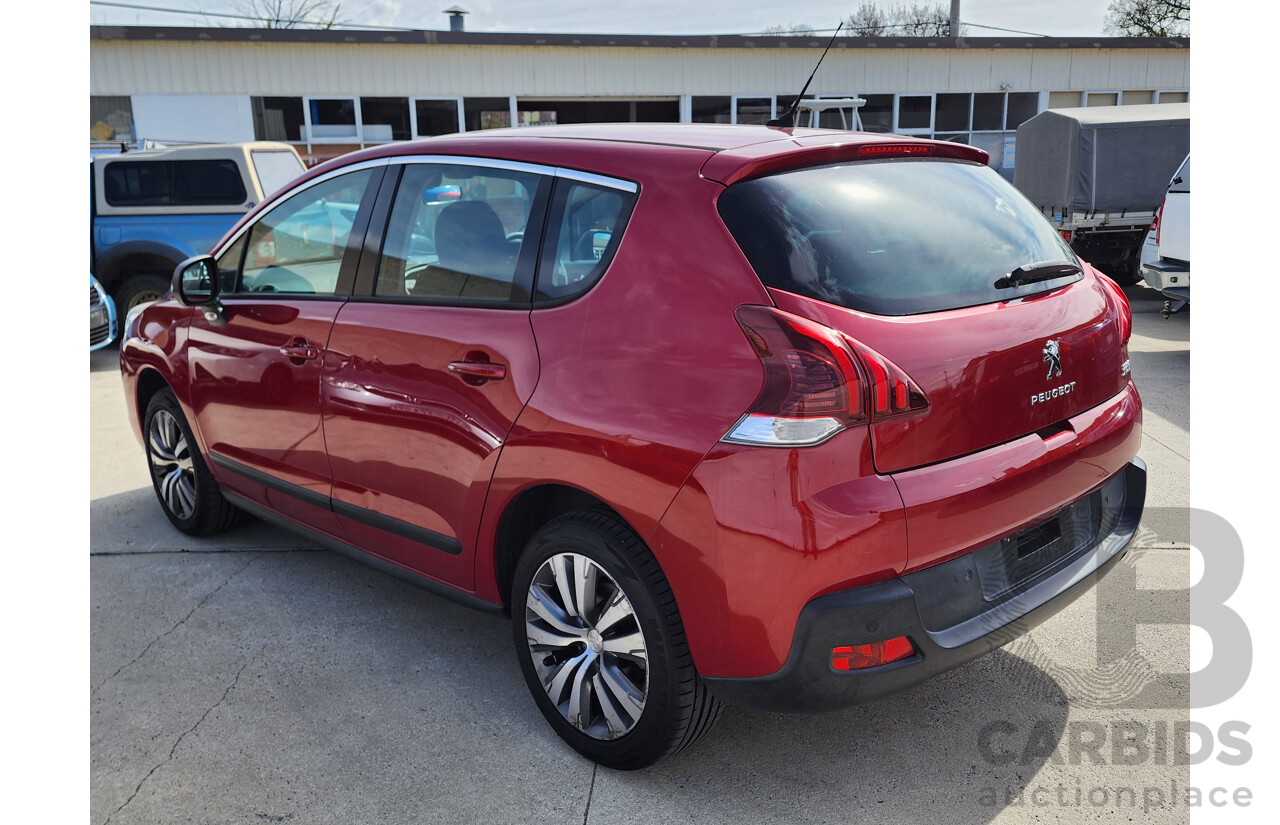 6/2016 Peugeot 3008 Active 1.6 MY15 4d Wagon Red 1.6L