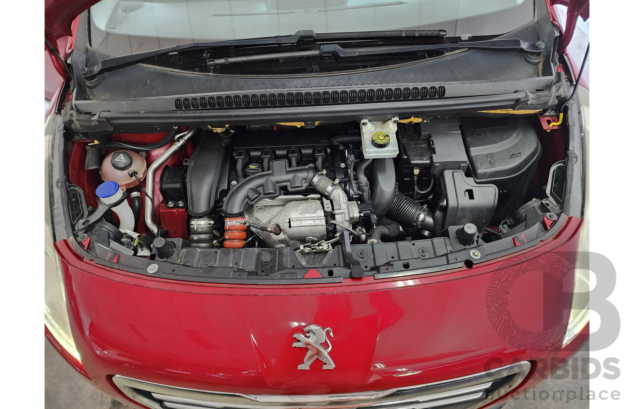 6/2016 Peugeot 3008 Active 1.6 MY15 4d Wagon Red 1.6L
