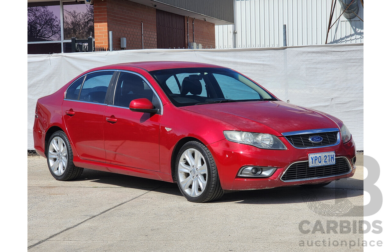 2/2010 Ford G6  FG 4d Sedan Red 4.0L