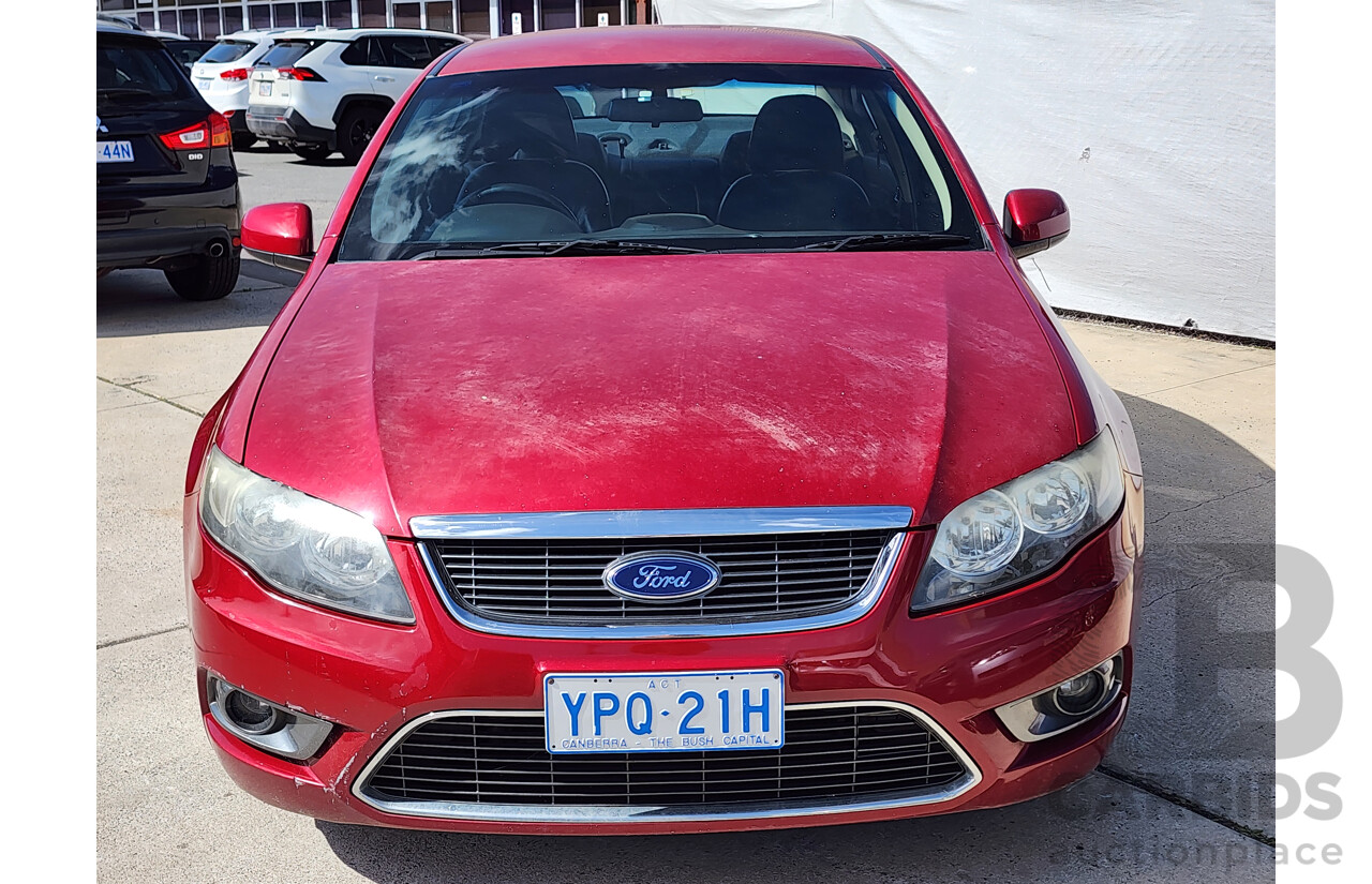 2/2010 Ford G6  FG 4d Sedan Red 4.0L