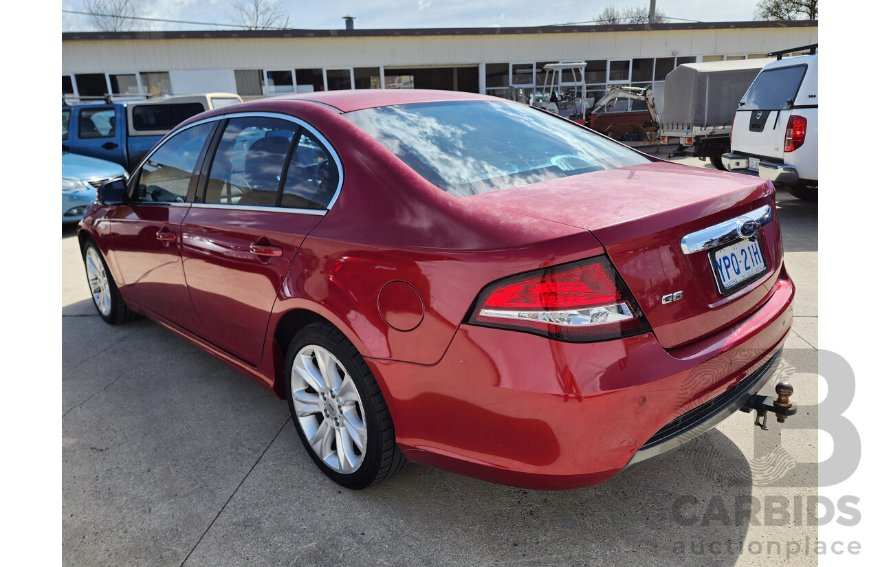 2/2010 Ford G6  FG 4d Sedan Red 4.0L