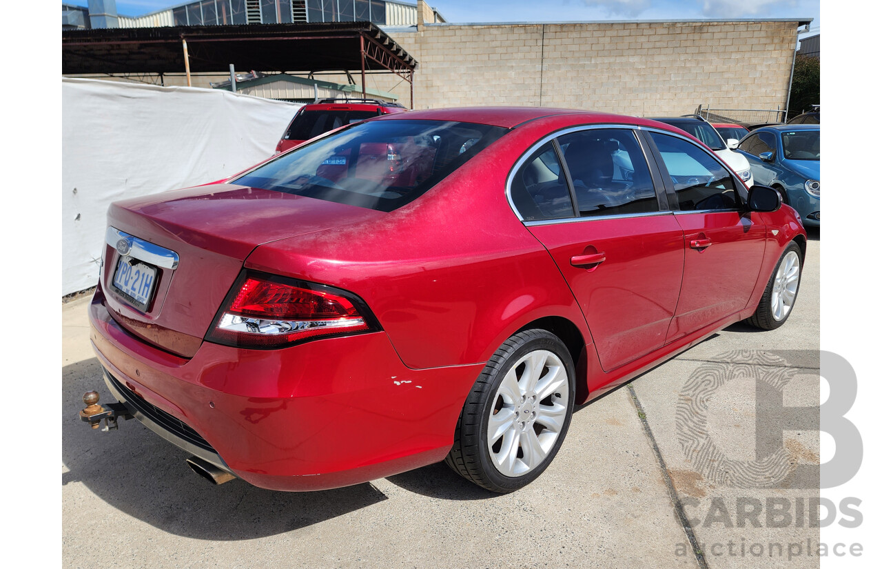 2/2010 Ford G6  FG 4d Sedan Red 4.0L