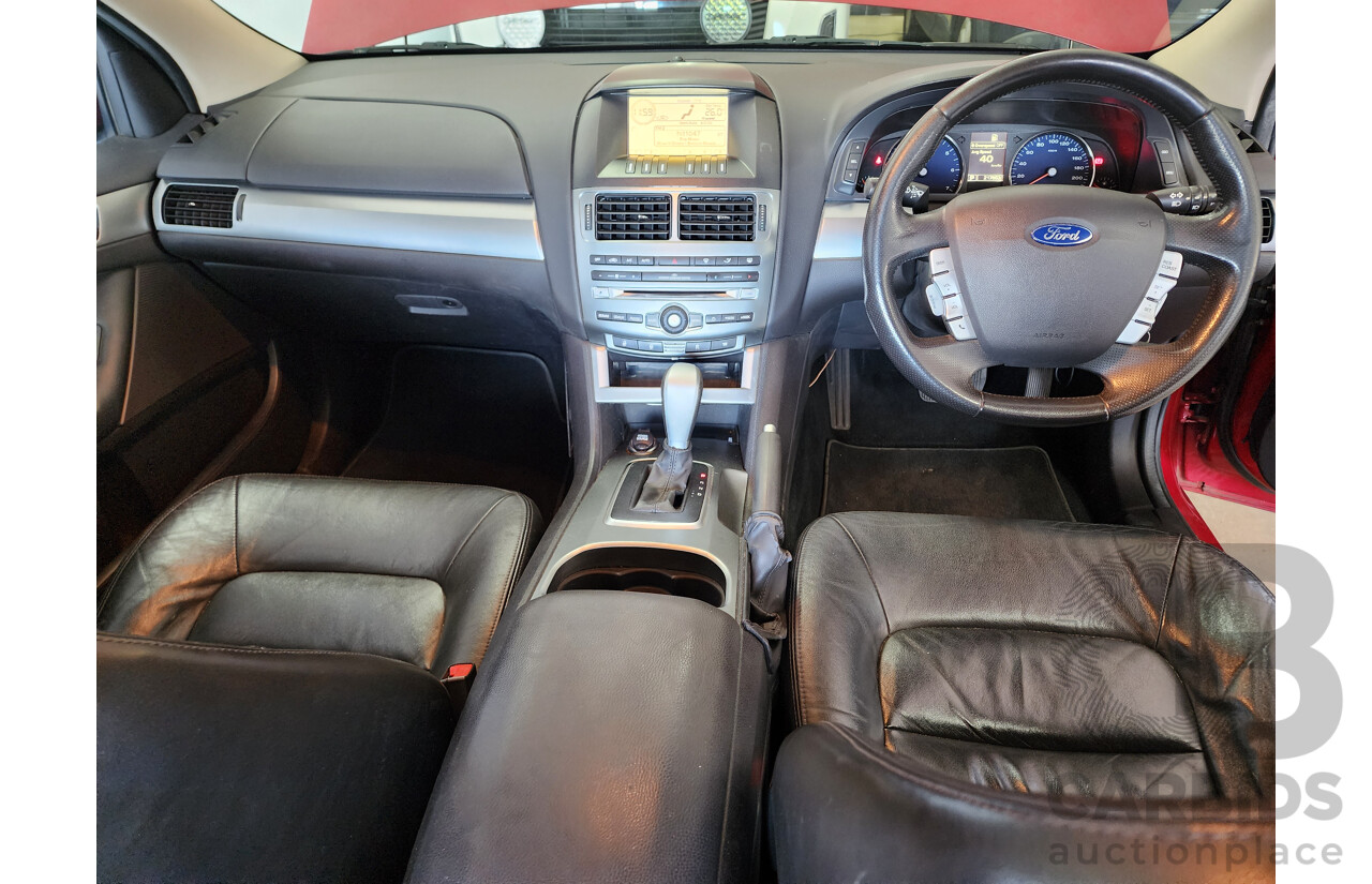 2/2010 Ford G6  FG 4d Sedan Red 4.0L