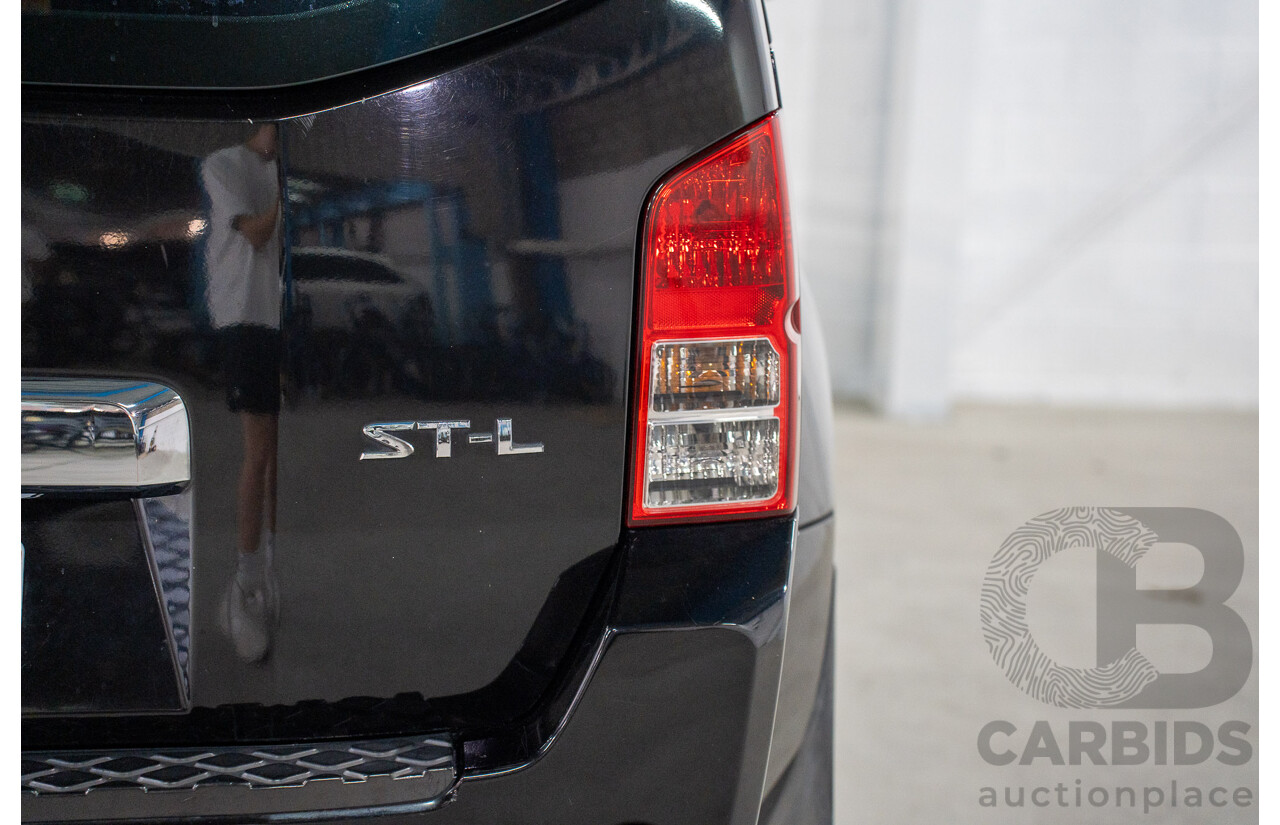 1/2008 Nissan Pathfinder ST-L (4x4) R51 MY07 4d Wagon Black Turbo Diesel 2.5L