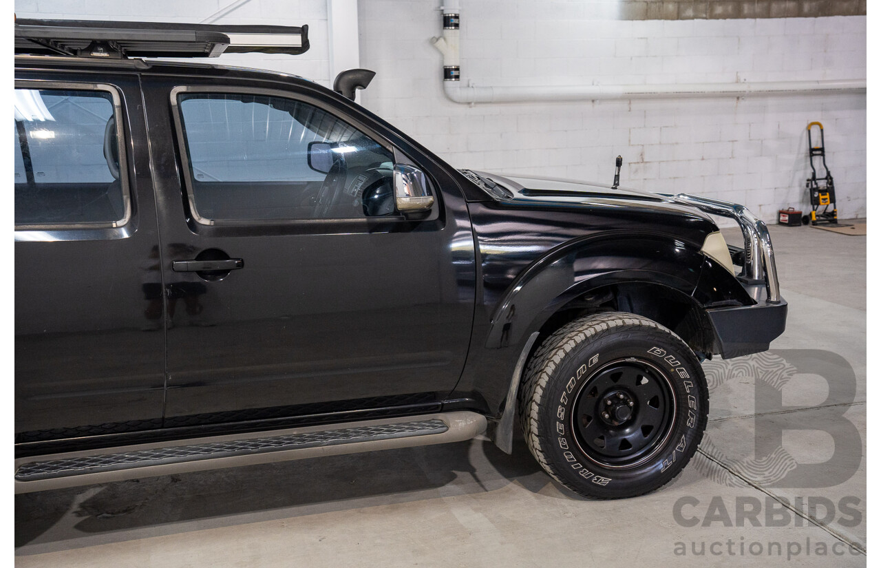 1/2008 Nissan Pathfinder ST-L (4x4) R51 MY07 4d Wagon Black Turbo Diesel 2.5L