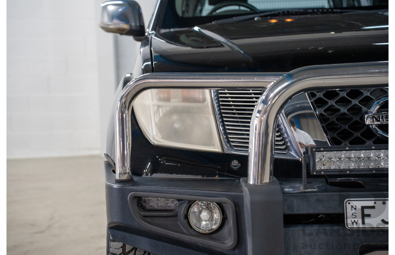 1/2008 Nissan Pathfinder ST-L (4x4) R51 MY07 4d Wagon Black Turbo Diesel 2.5L