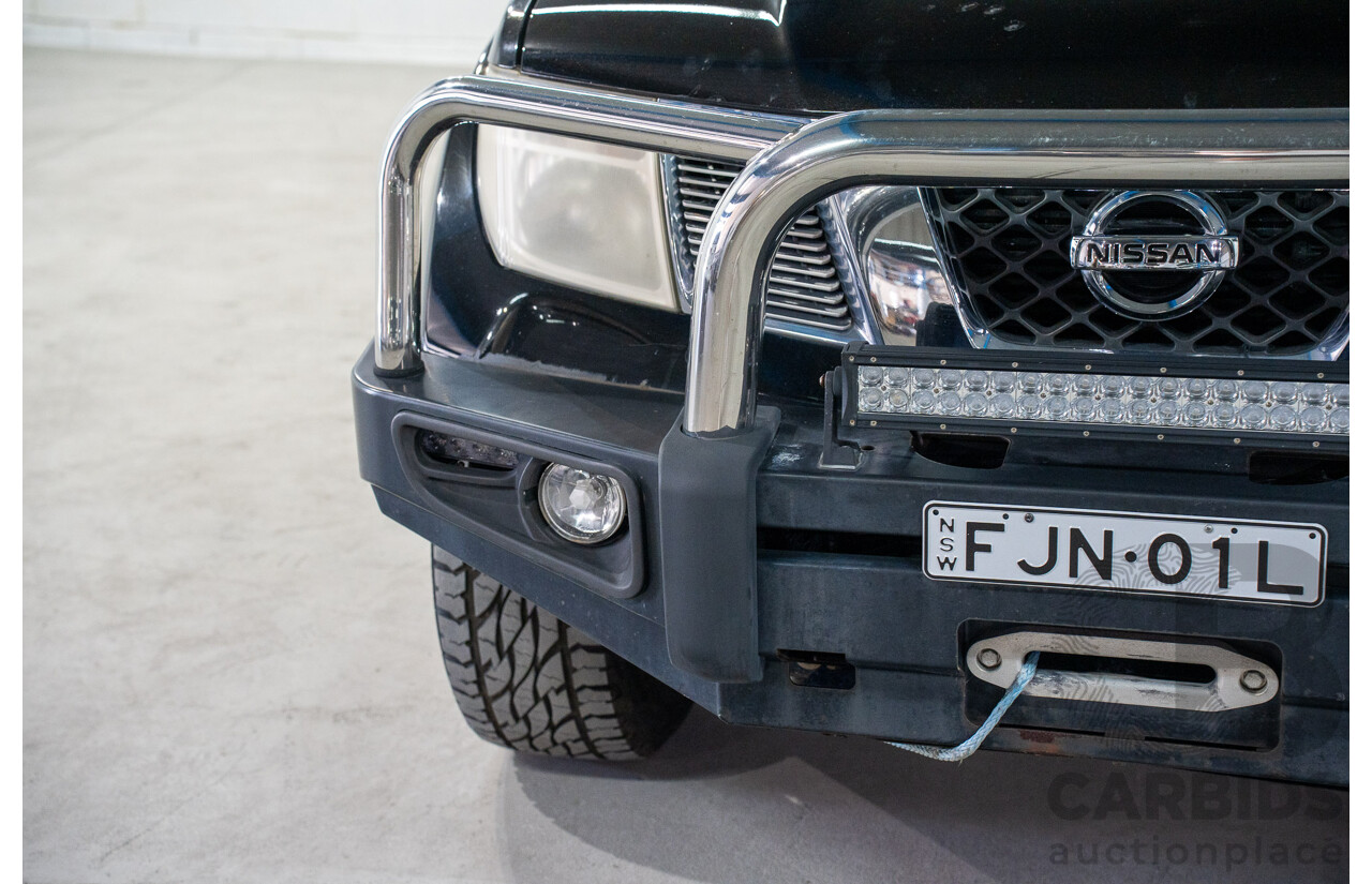 1/2008 Nissan Pathfinder ST-L (4x4) R51 MY07 4d Wagon Black Turbo Diesel 2.5L