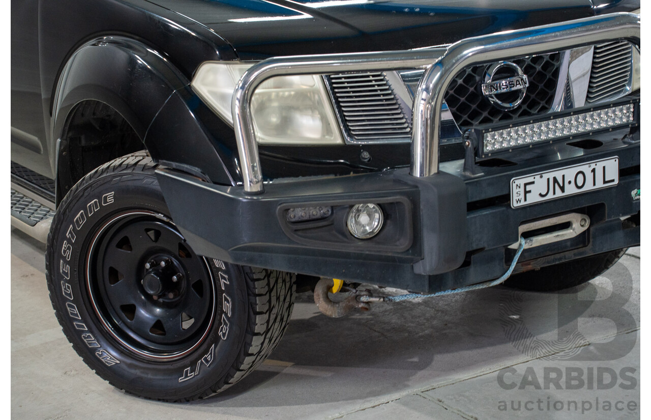 1/2008 Nissan Pathfinder ST-L (4x4) R51 MY07 4d Wagon Black Turbo Diesel 2.5L