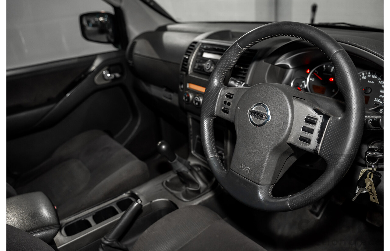 1/2008 Nissan Pathfinder ST-L (4x4) R51 MY07 4d Wagon Black Turbo Diesel 2.5L