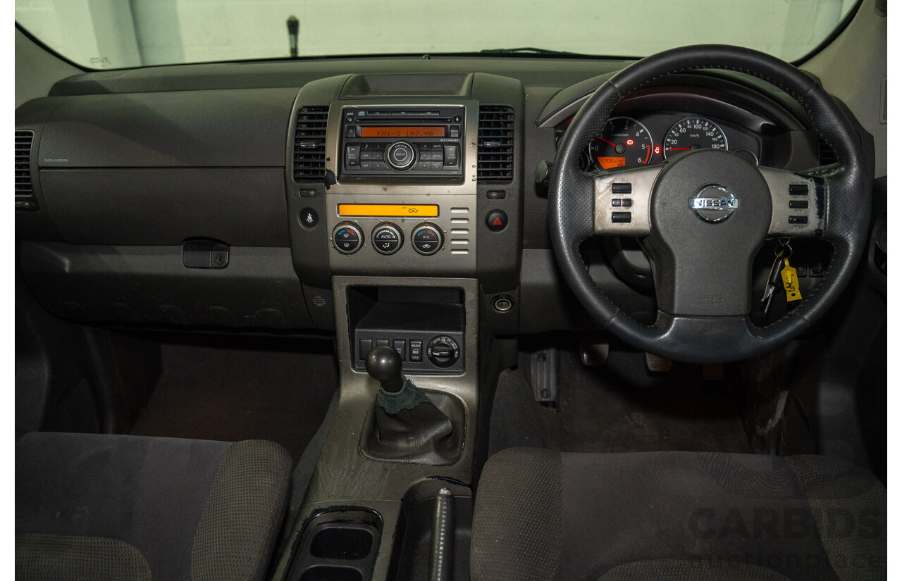 1/2008 Nissan Pathfinder ST-L (4x4) R51 MY07 4d Wagon Black Turbo Diesel 2.5L