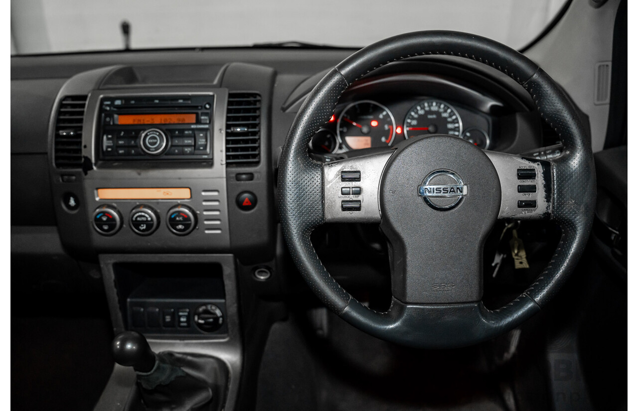 1/2008 Nissan Pathfinder ST-L (4x4) R51 MY07 4d Wagon Black Turbo Diesel 2.5L